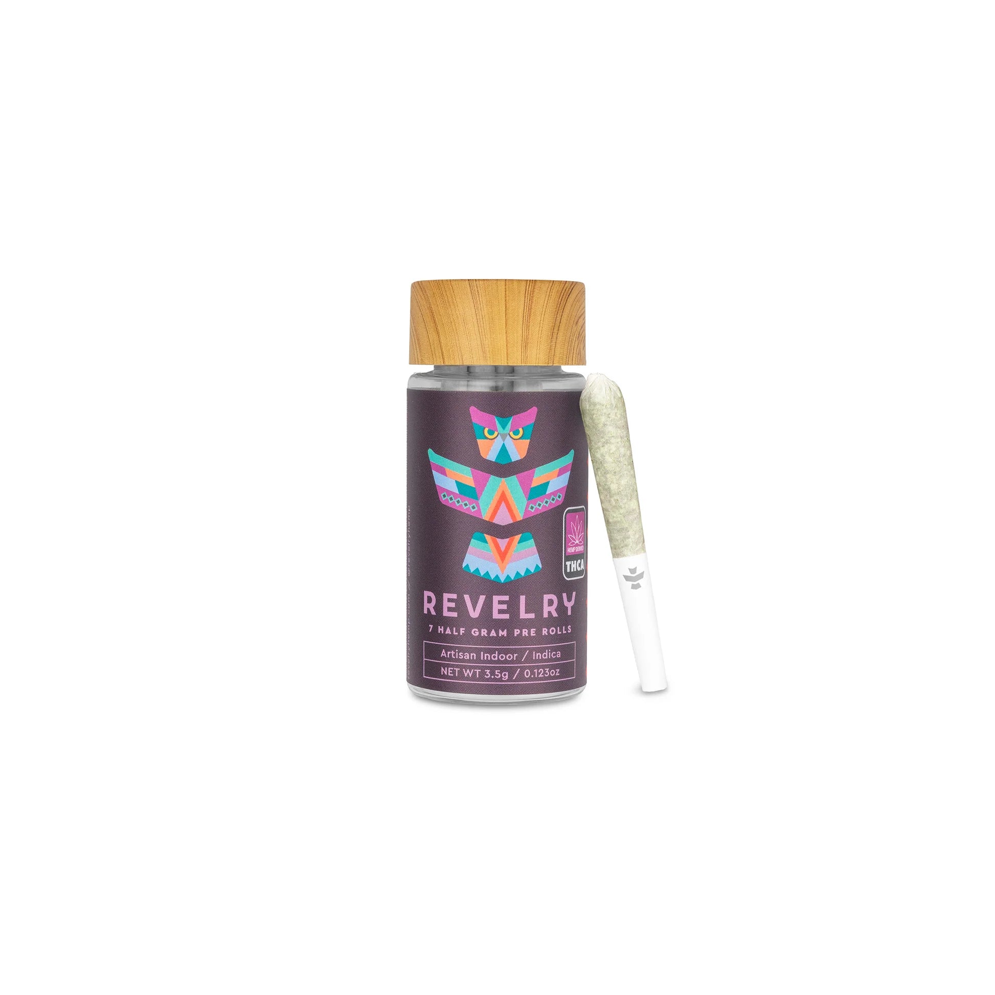 Revelry THCA 1/2 Gram Pre-rolls 7 Pk.
