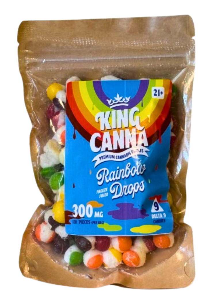 King Canna Freeze Fried Rainbow Drops - 100 ct
