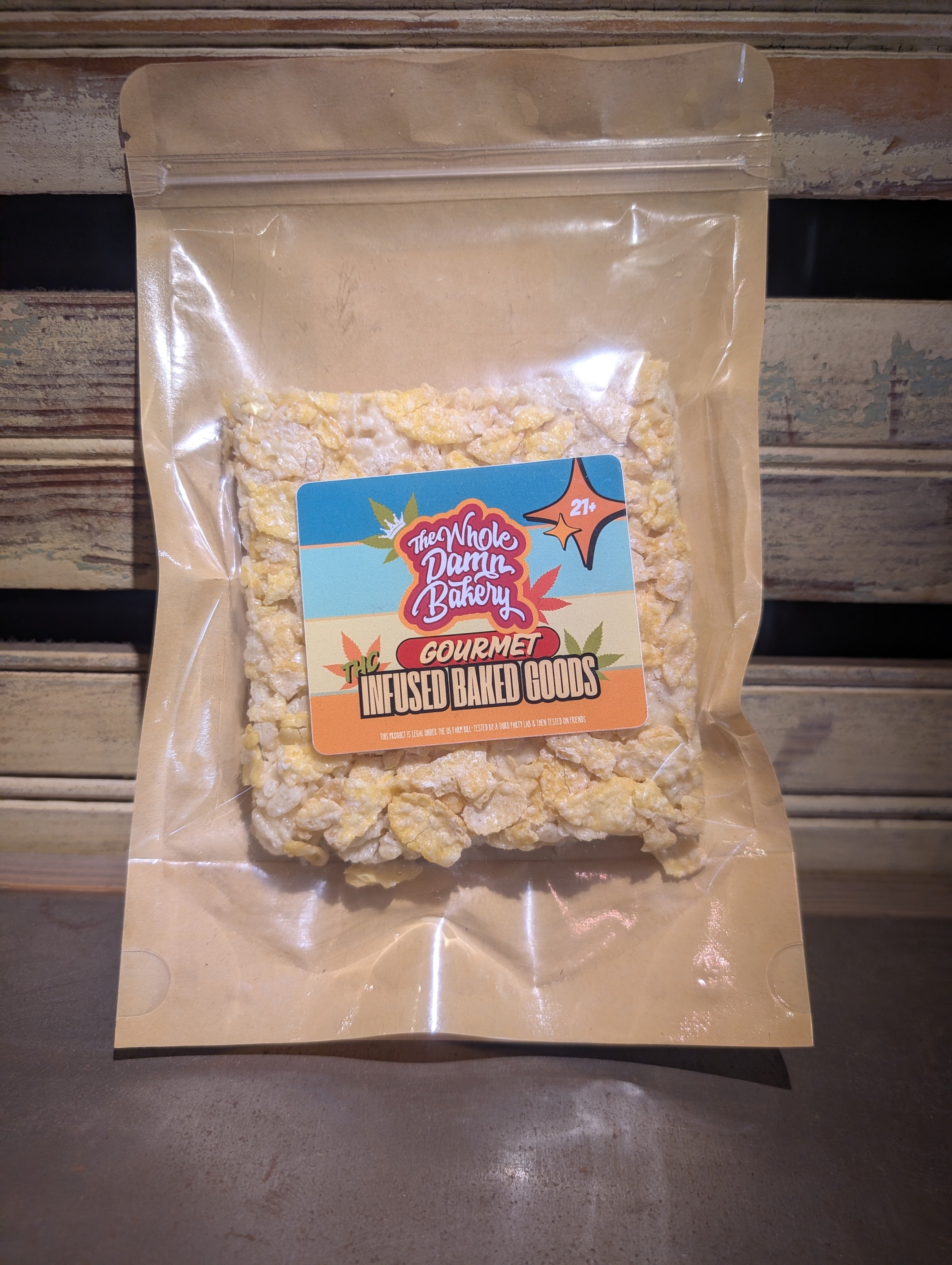 The Whole Damn Bakery 100mg Cereal Bars