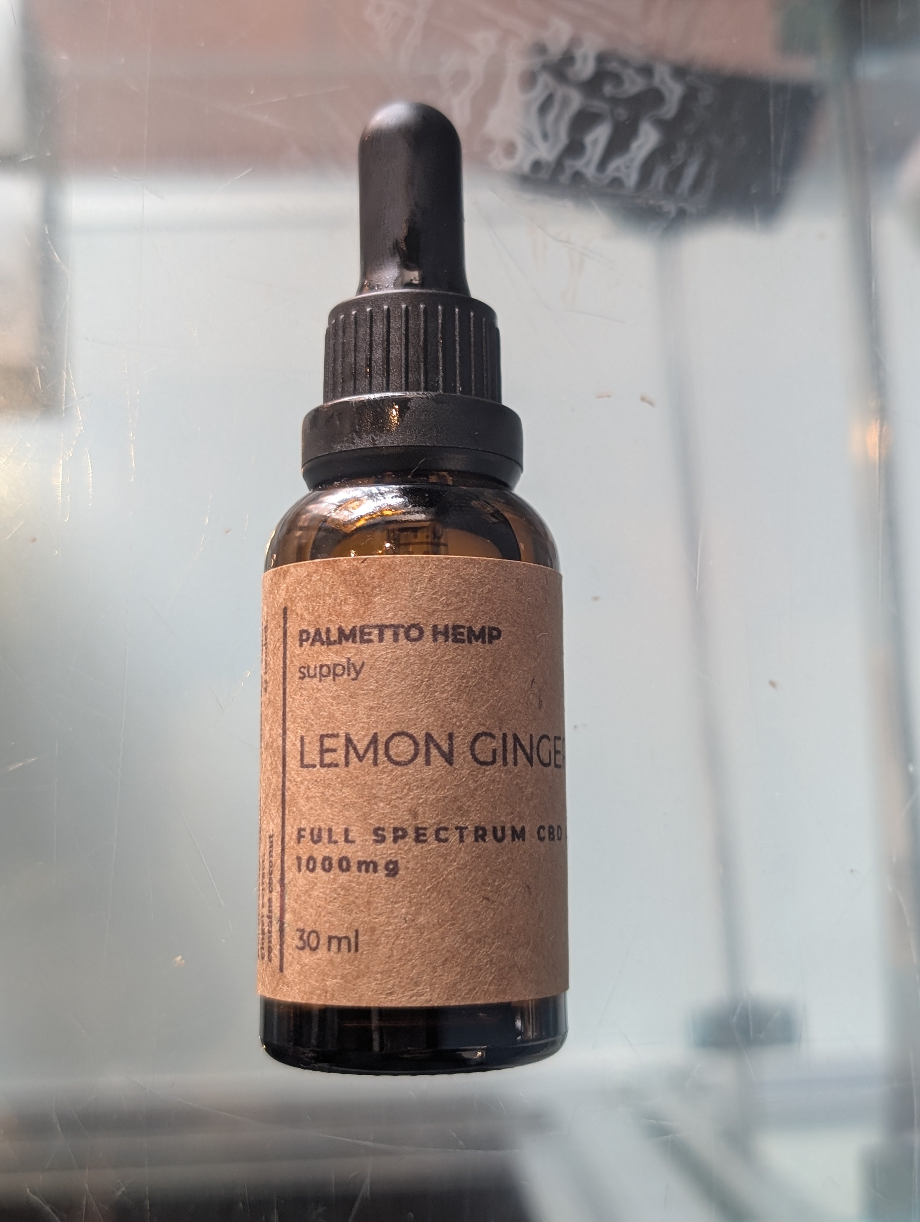 Tincture - Lemon Ginger 1000mg CBD by Palmetto Hemp Supply