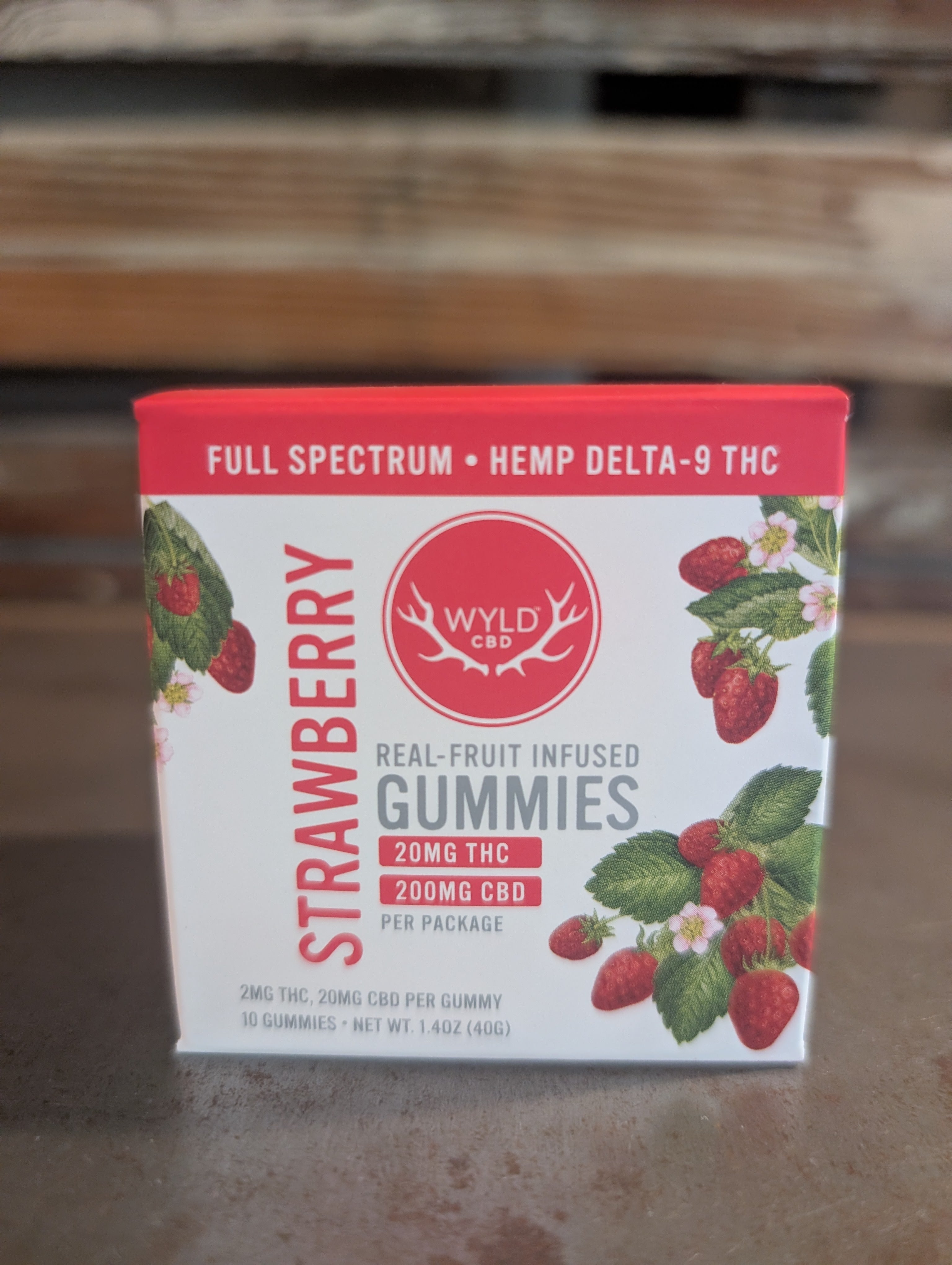 Wyld D9/CBD Microdose Gummies 10ct