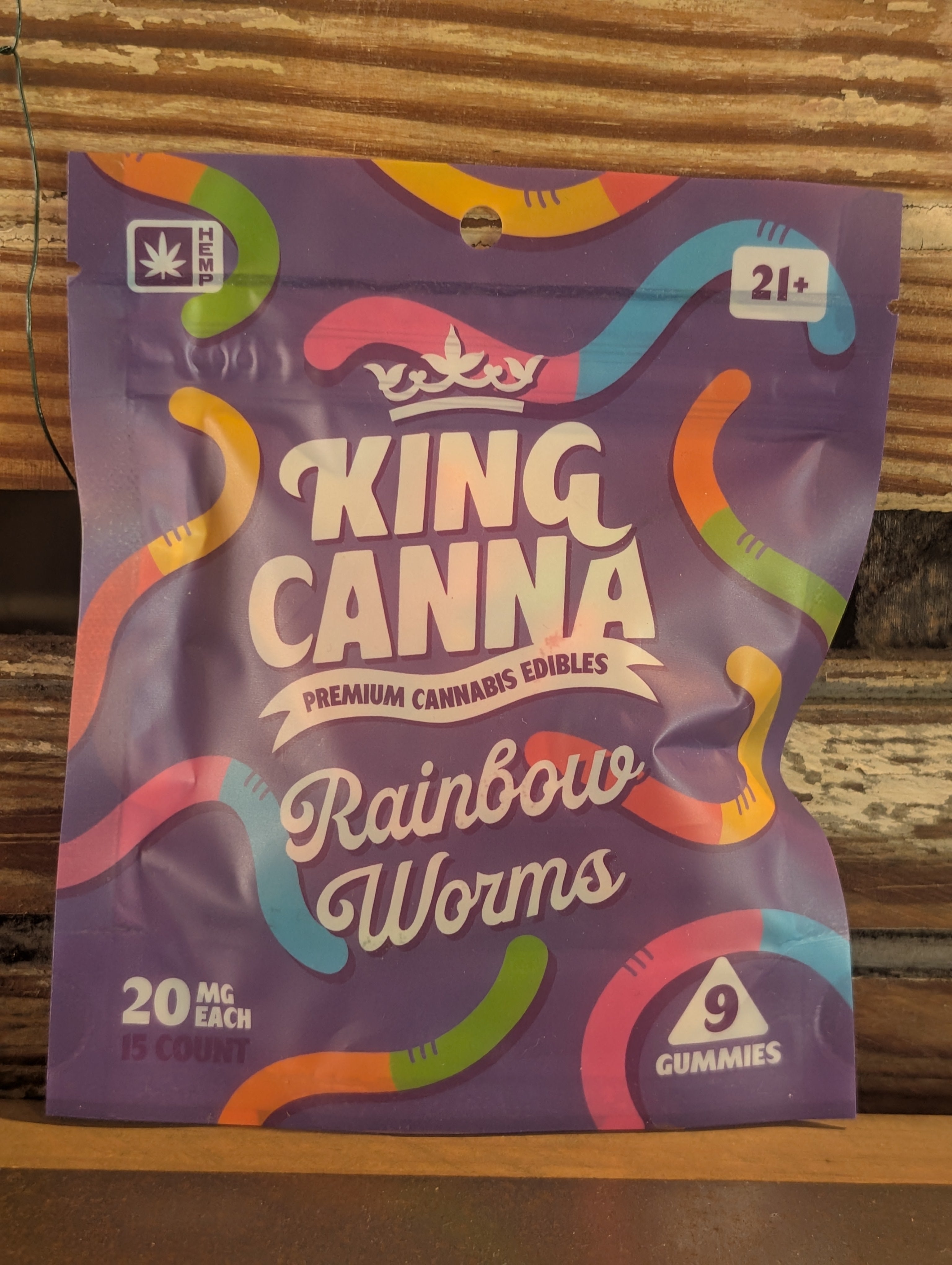 King Canna D9 300mg (15ct)