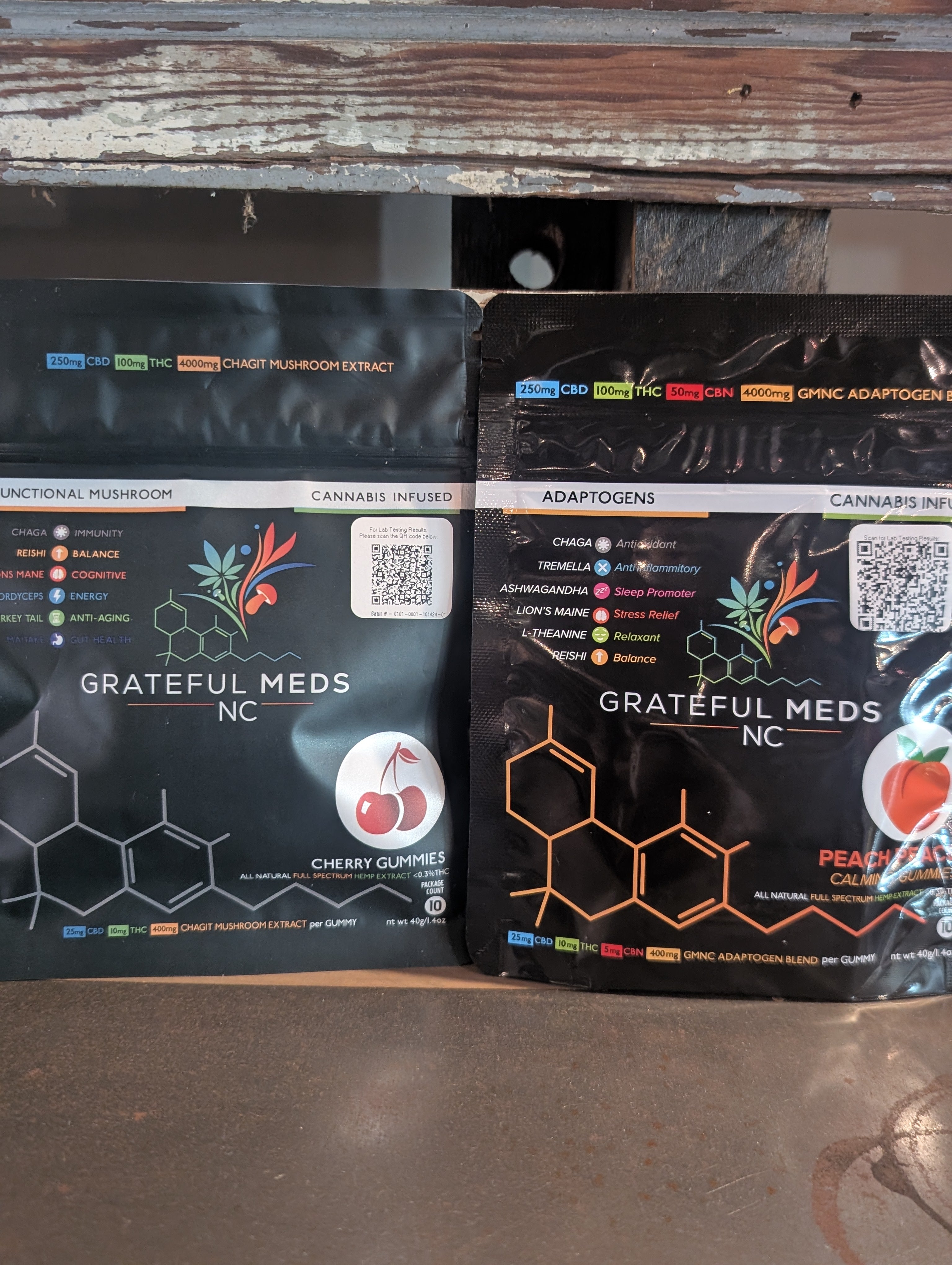 Grateful Meds CBD/THC Gummy