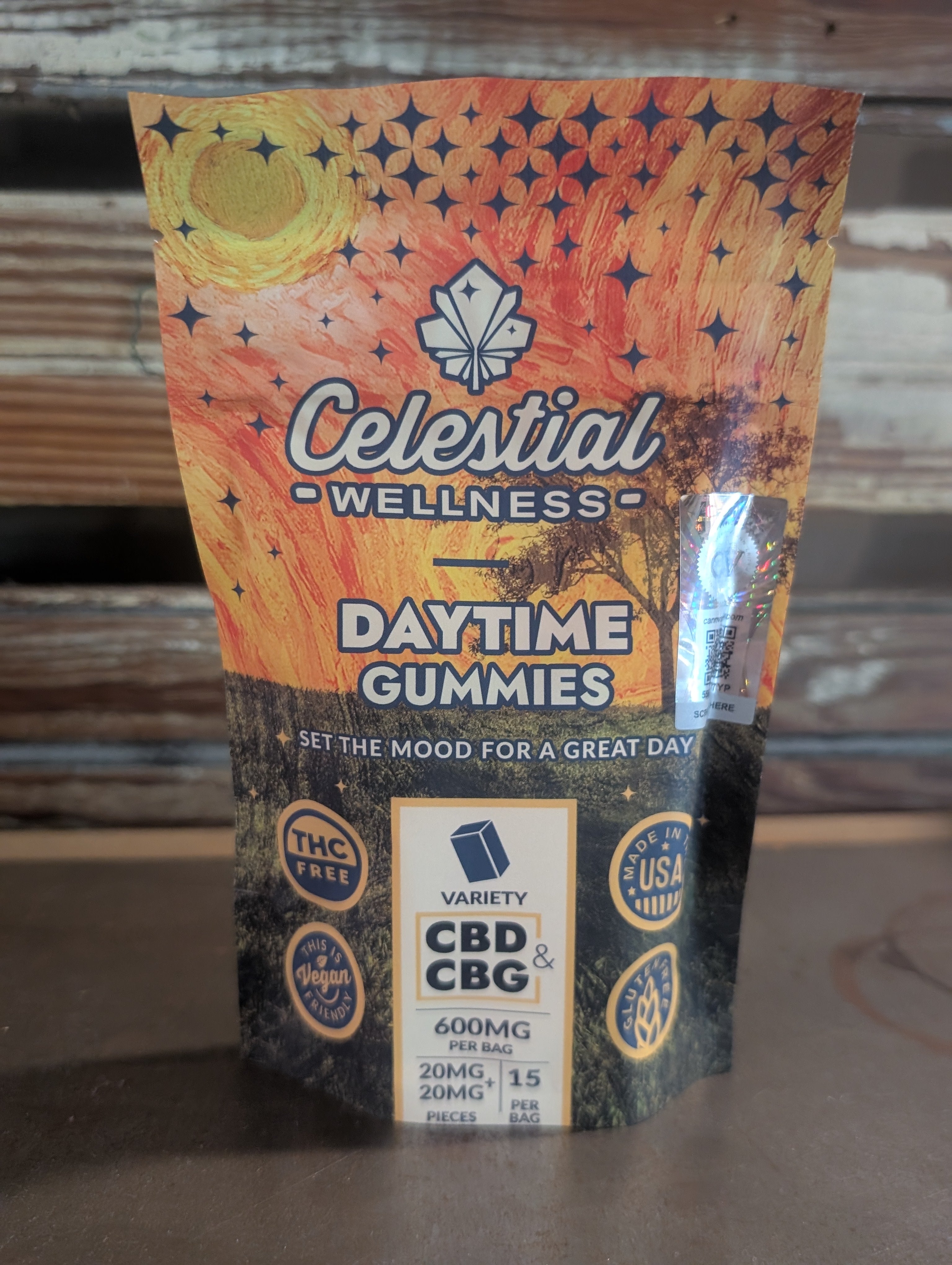 Celestial Wellness Gummy 15ct THC Free