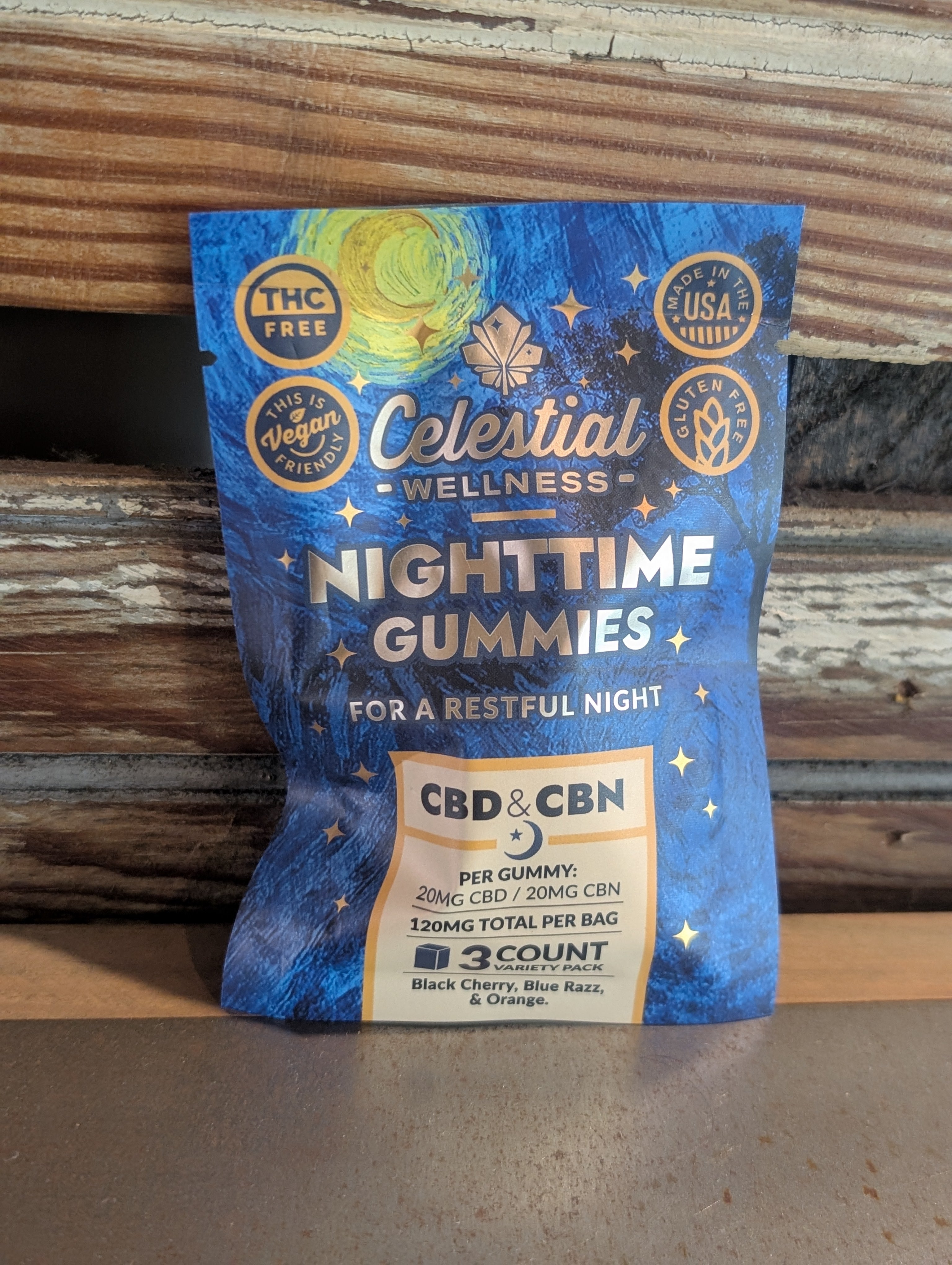 Celestial Wellness Gummy 3ct THC Free