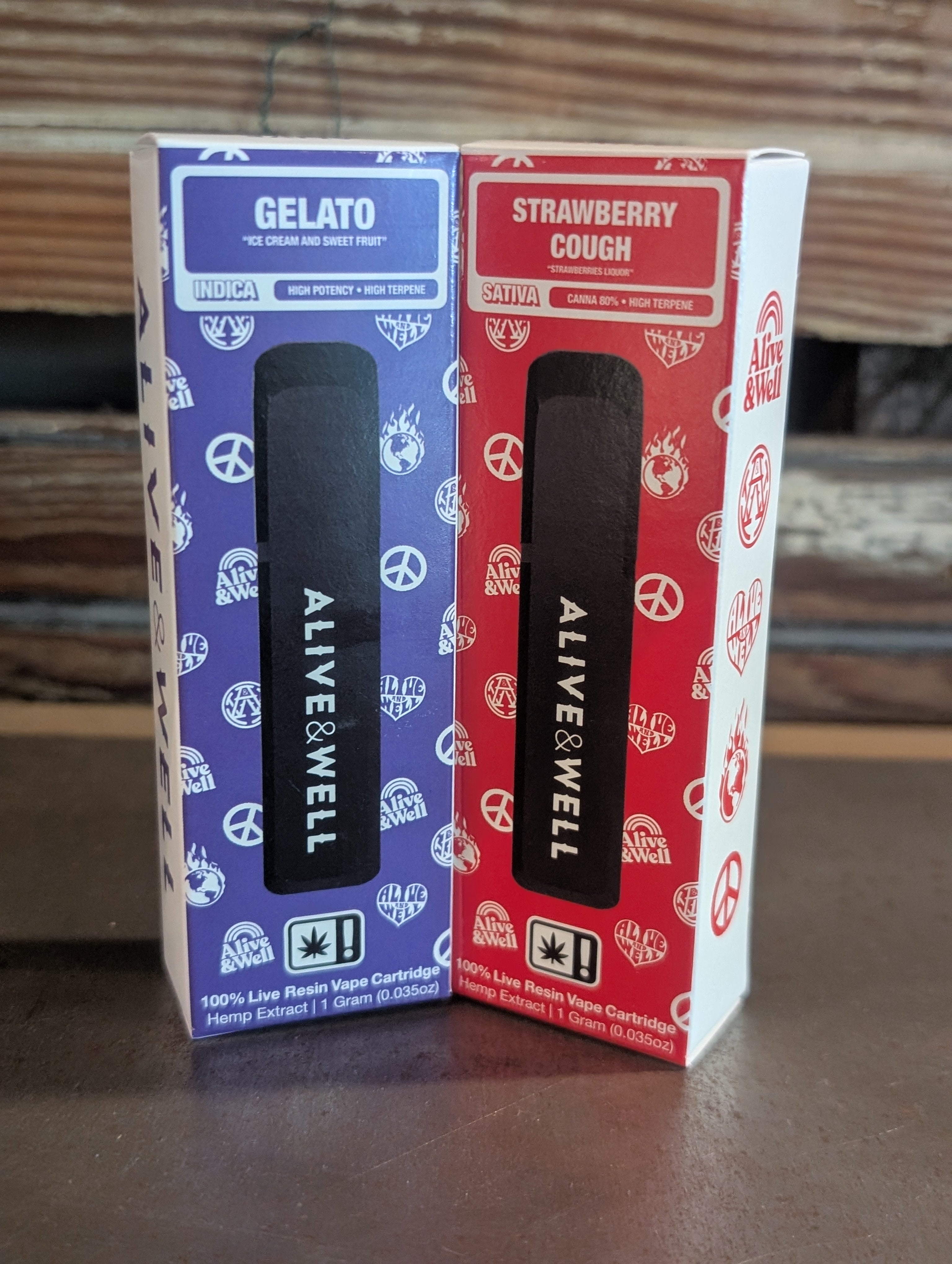 Alive & Well THCa 1g Vape Cart